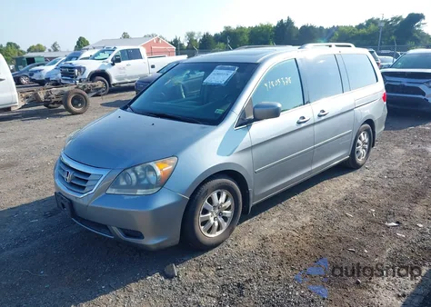 2010 Honda Odyssey Exl from USA, damaged, VIN 5FNRL3H76AB022198